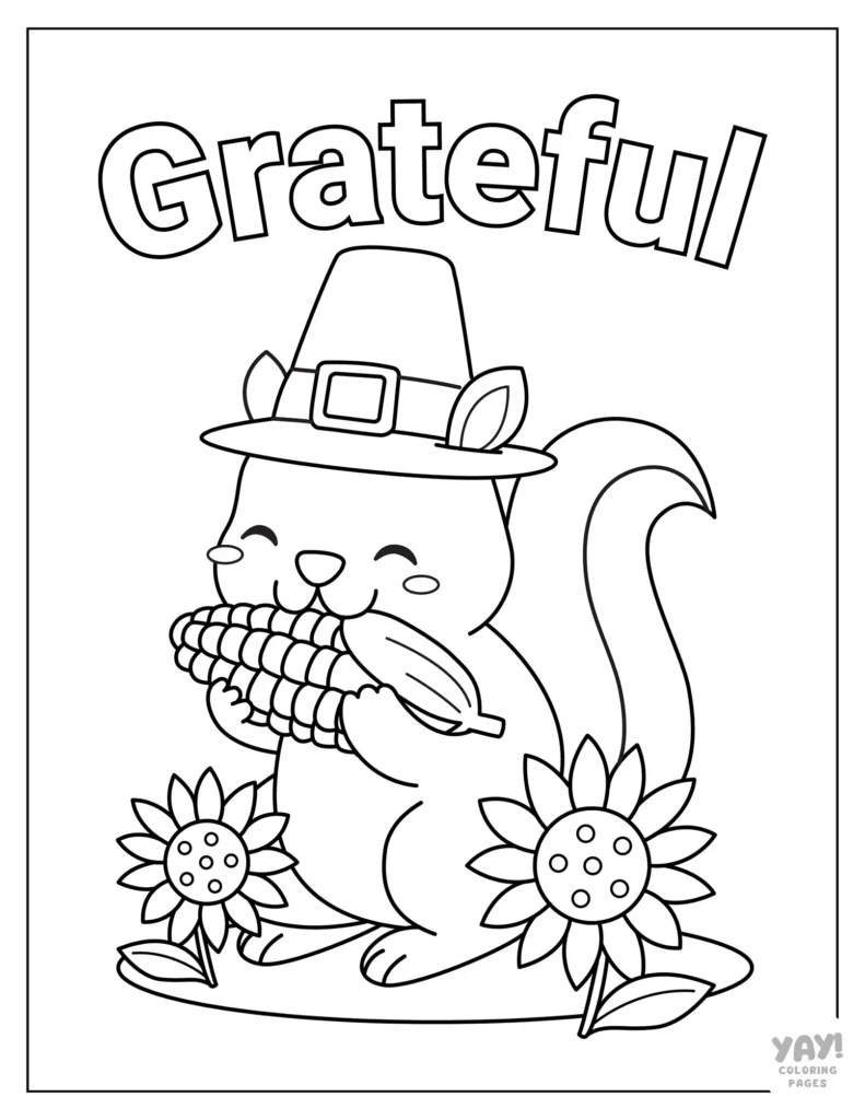 thanksgiving coloring pages (free printables)